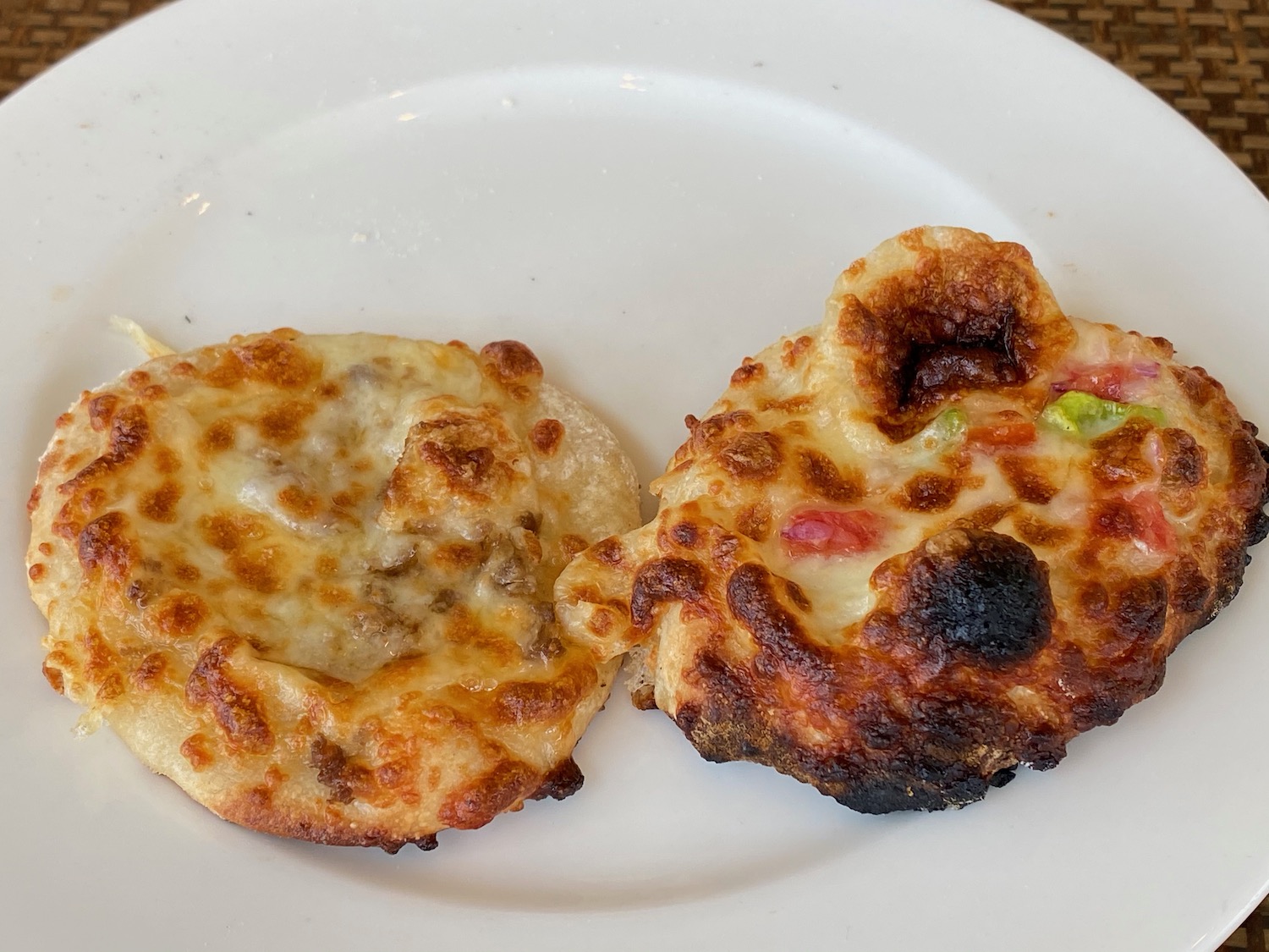 a plate of food on a table