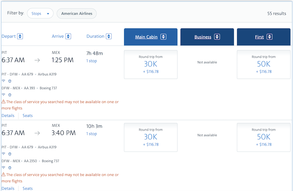 Normal award pricing