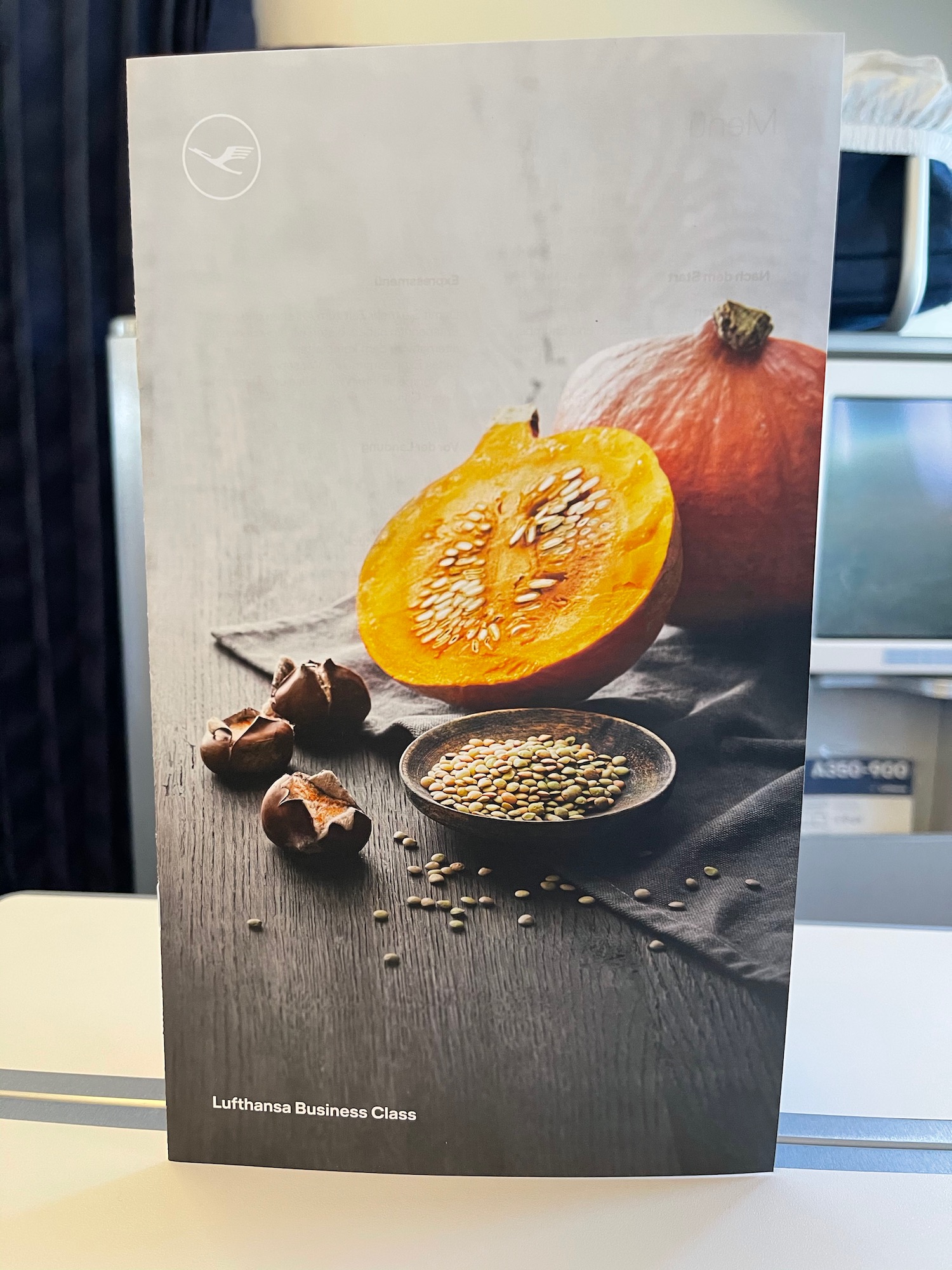 a box with a picture of a pumpkin and seeds