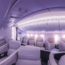 a row of seats in an airplane