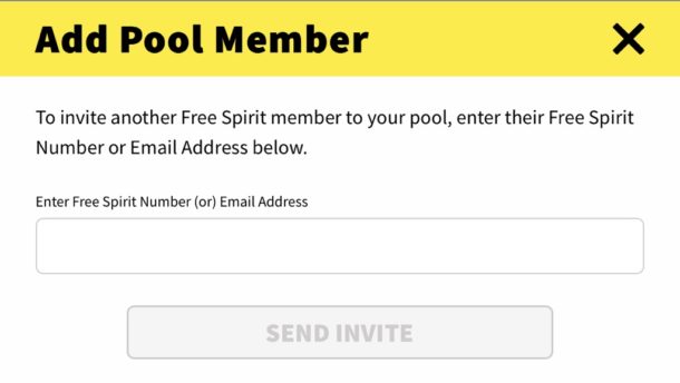 how to pool free spirit points