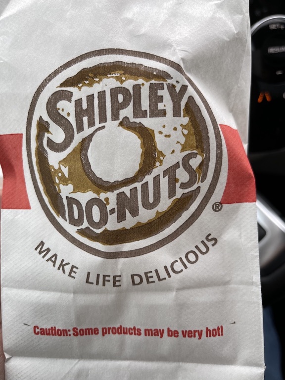 Shipley Do-Nuts bag