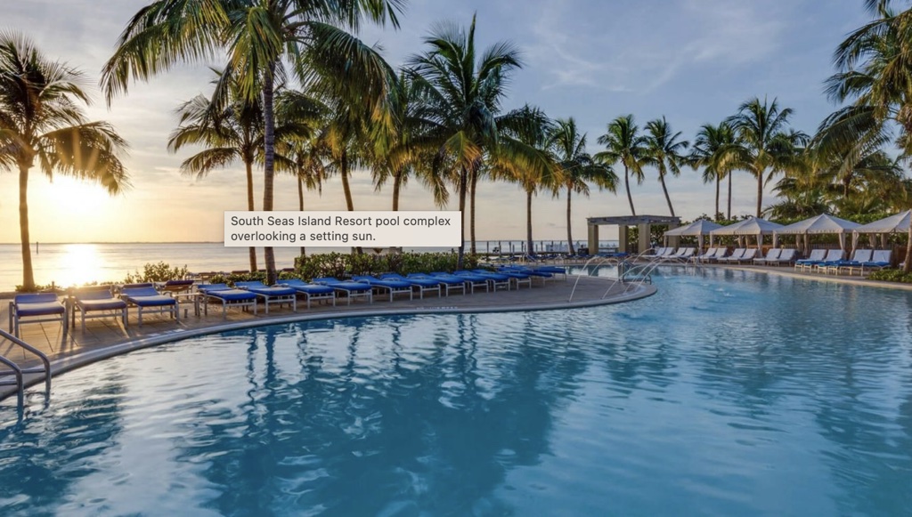 South Seas Island Resort pool