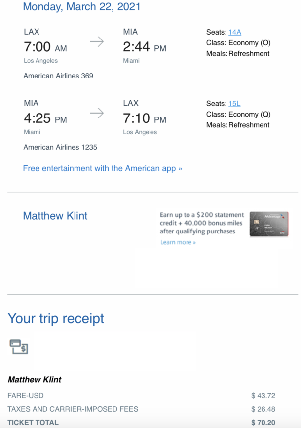 My Productive 10-Hour Trip To Nowhere On American Airlines - Live and ...