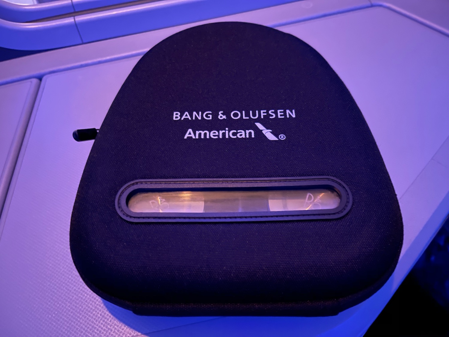 a black case with a transparent lid