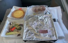 American Airlines Heathrow catering