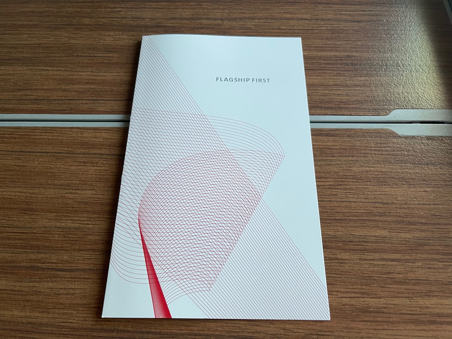 a white paper with red lines on it