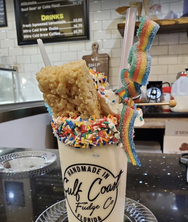 Gulf Coast Fudge Milk Shake - best desserts in Fort Myers