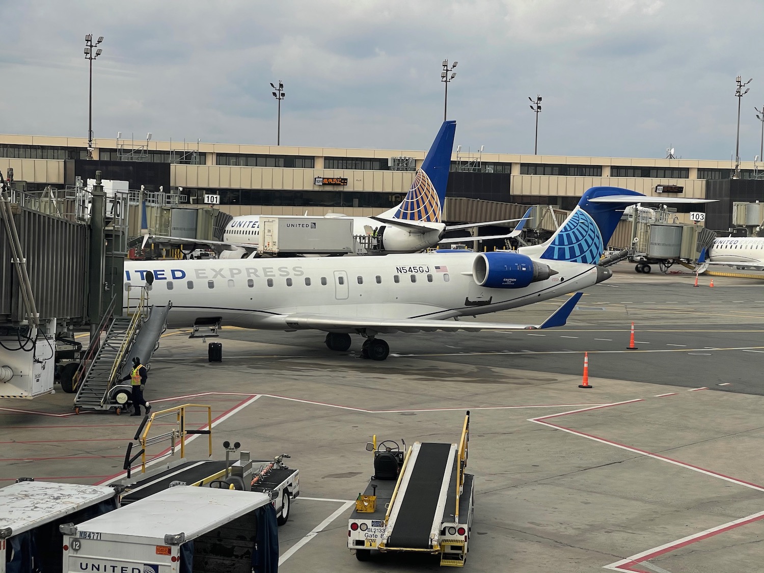 a plane on the tarmac