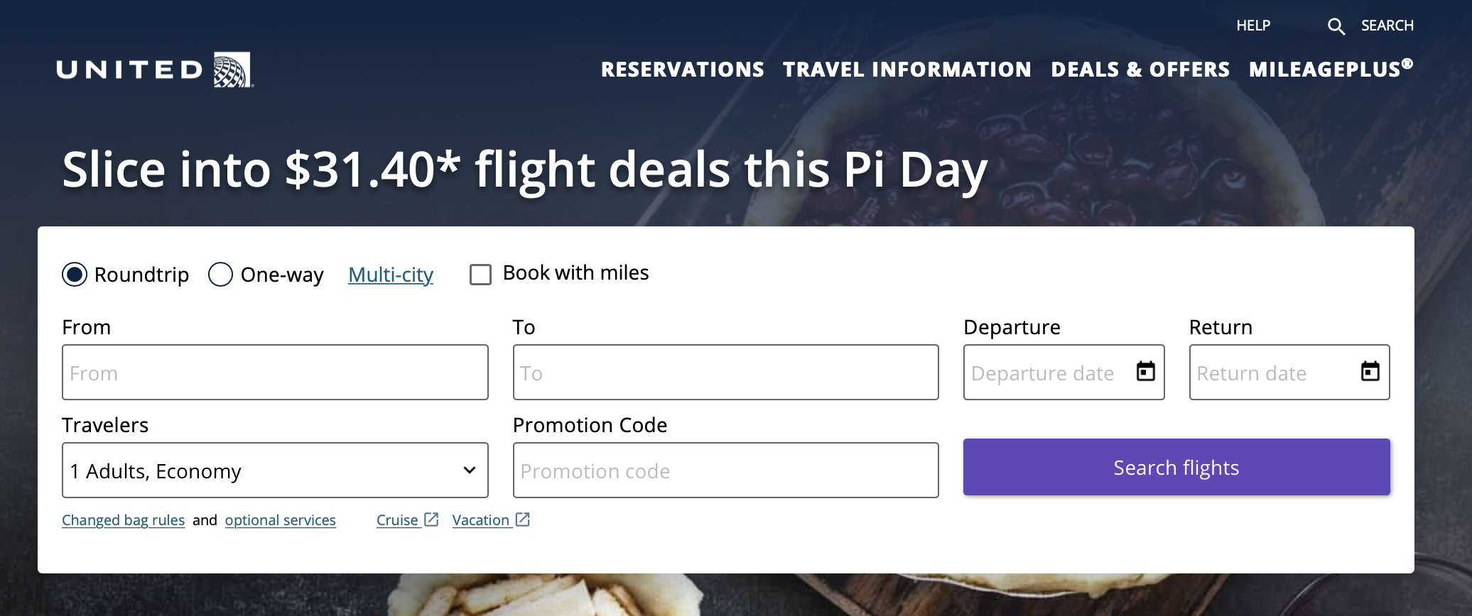 a screenshot of a flight registration form