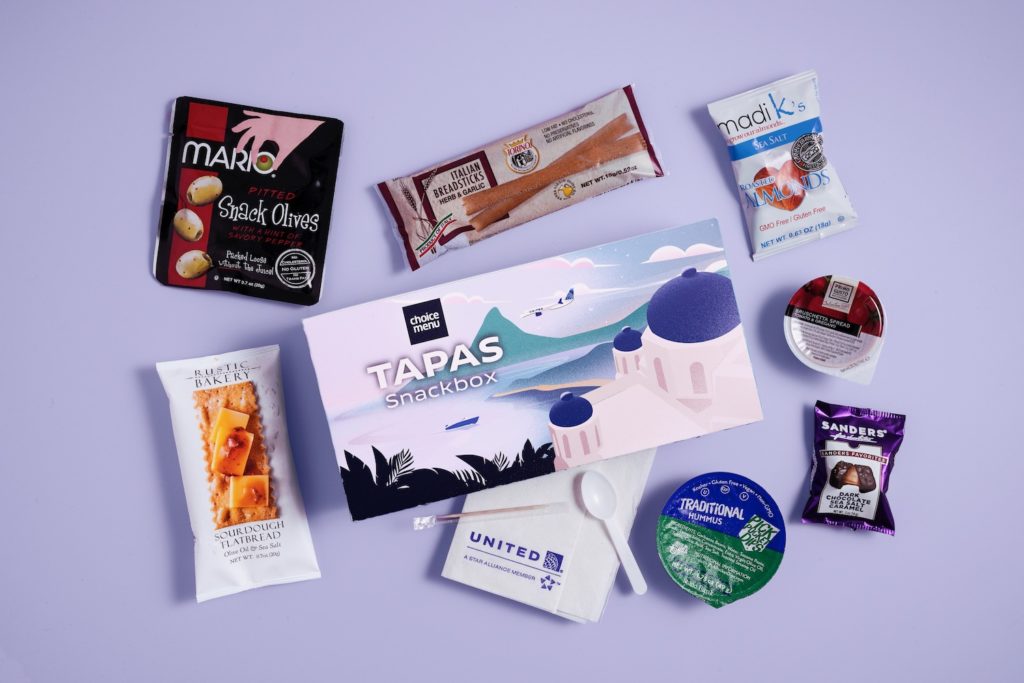 United Airlines Adds New Snack Boxes Live and Let's Fly