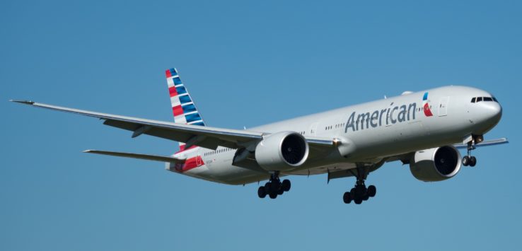 American Airlines 777 Miami