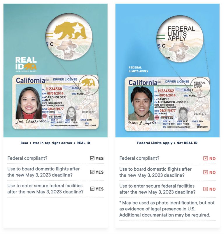 Guide: How To Obtain A Real ID In California - Live and Let's Fly