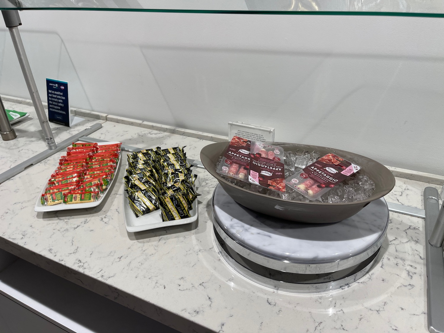 a bowl of candy and candy on a counter