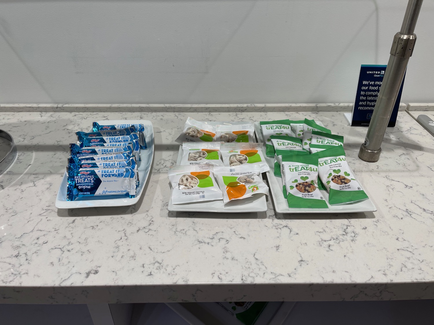 a group of food on a counter