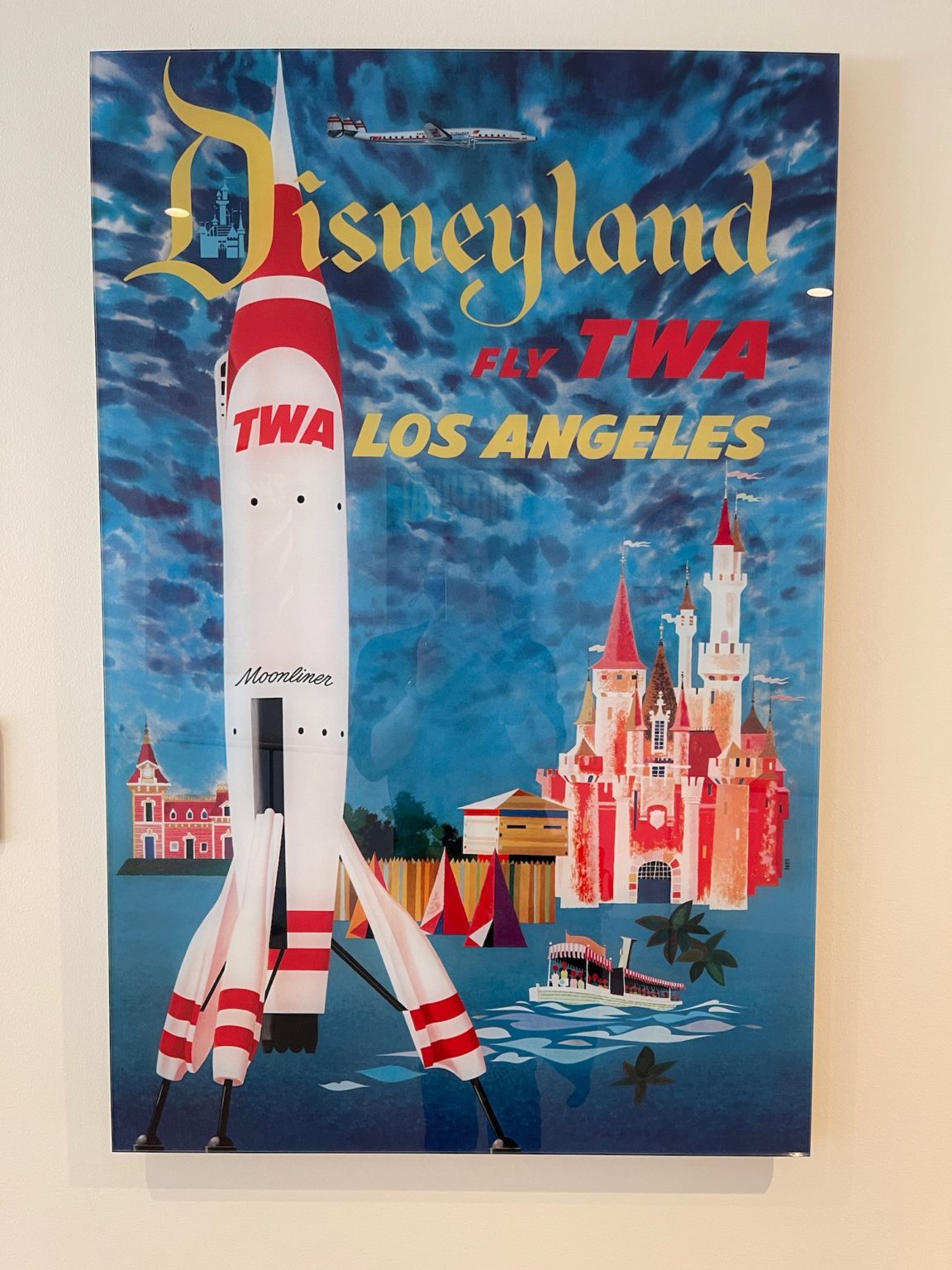 Vintage Twa Travel Posters Live And Lets Fly