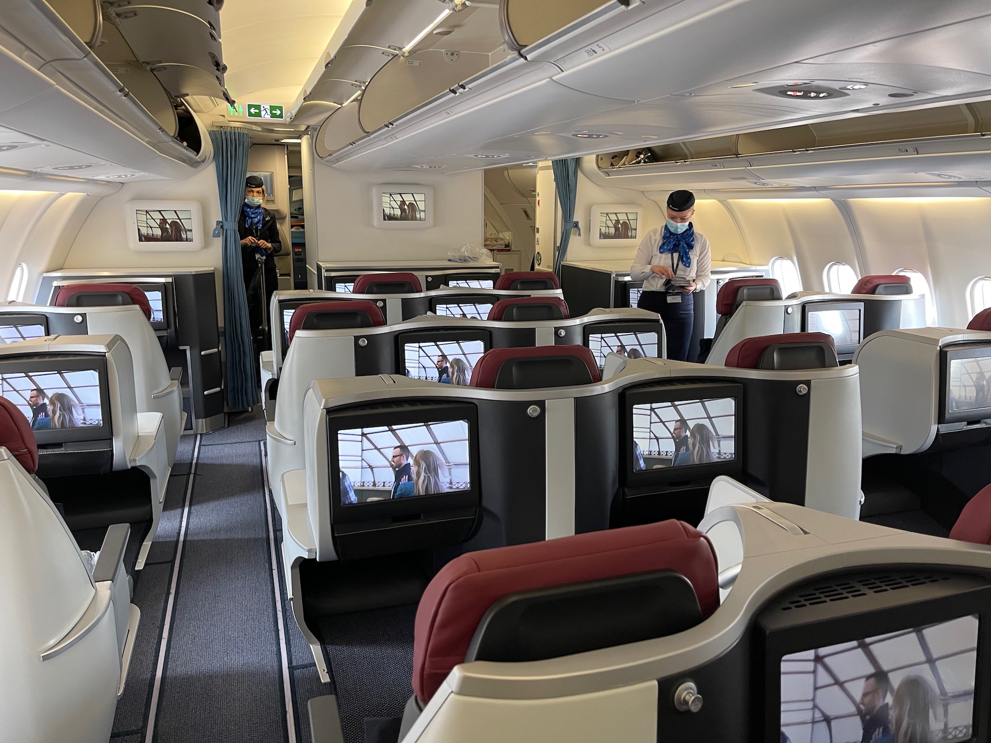 Air Serbia A330 Business Class