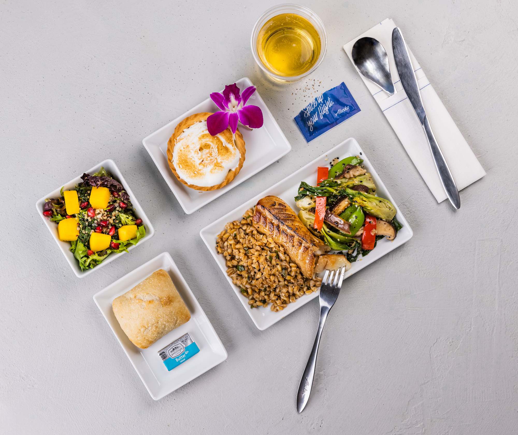 First Class Meals Return To Alaska Airlines Live And Lets Fly 8507