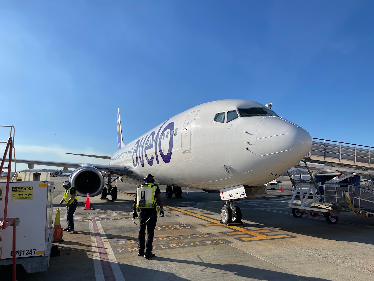 a plane on the tarmac