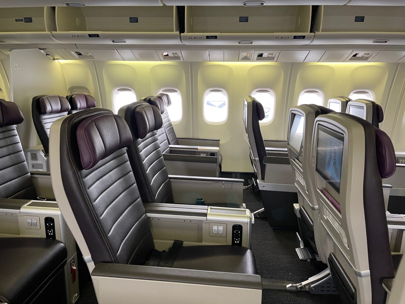 United 767 Premium Economy