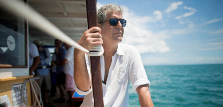 Anthony Bourdain - Photo credit:IHeartsy-Music https://bitly.com/3zpHc3h