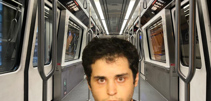 a man in a subway