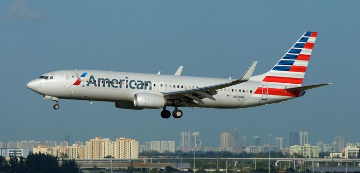 an airplane taking off from a runway