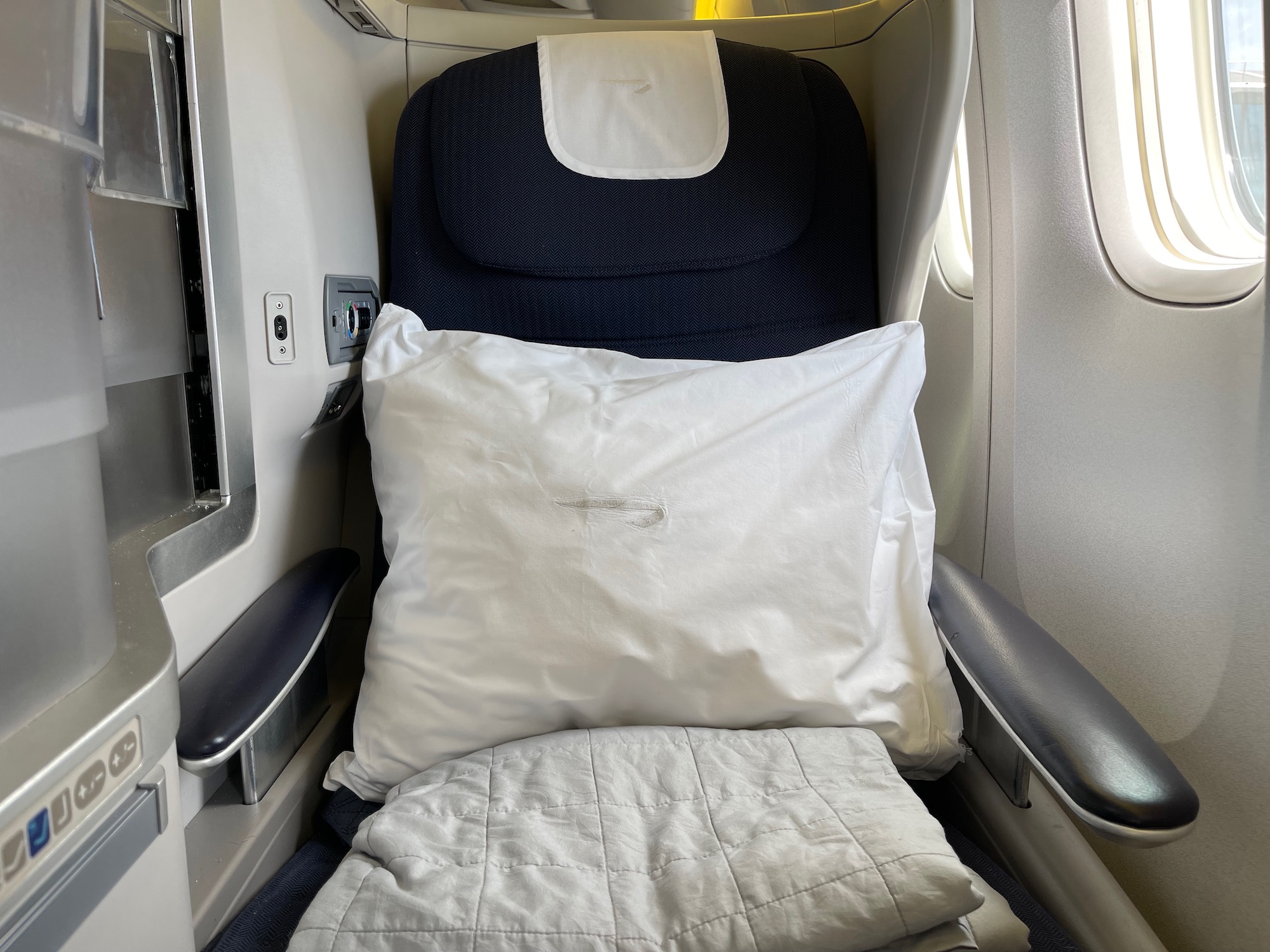a pillow and a pillow in a plane