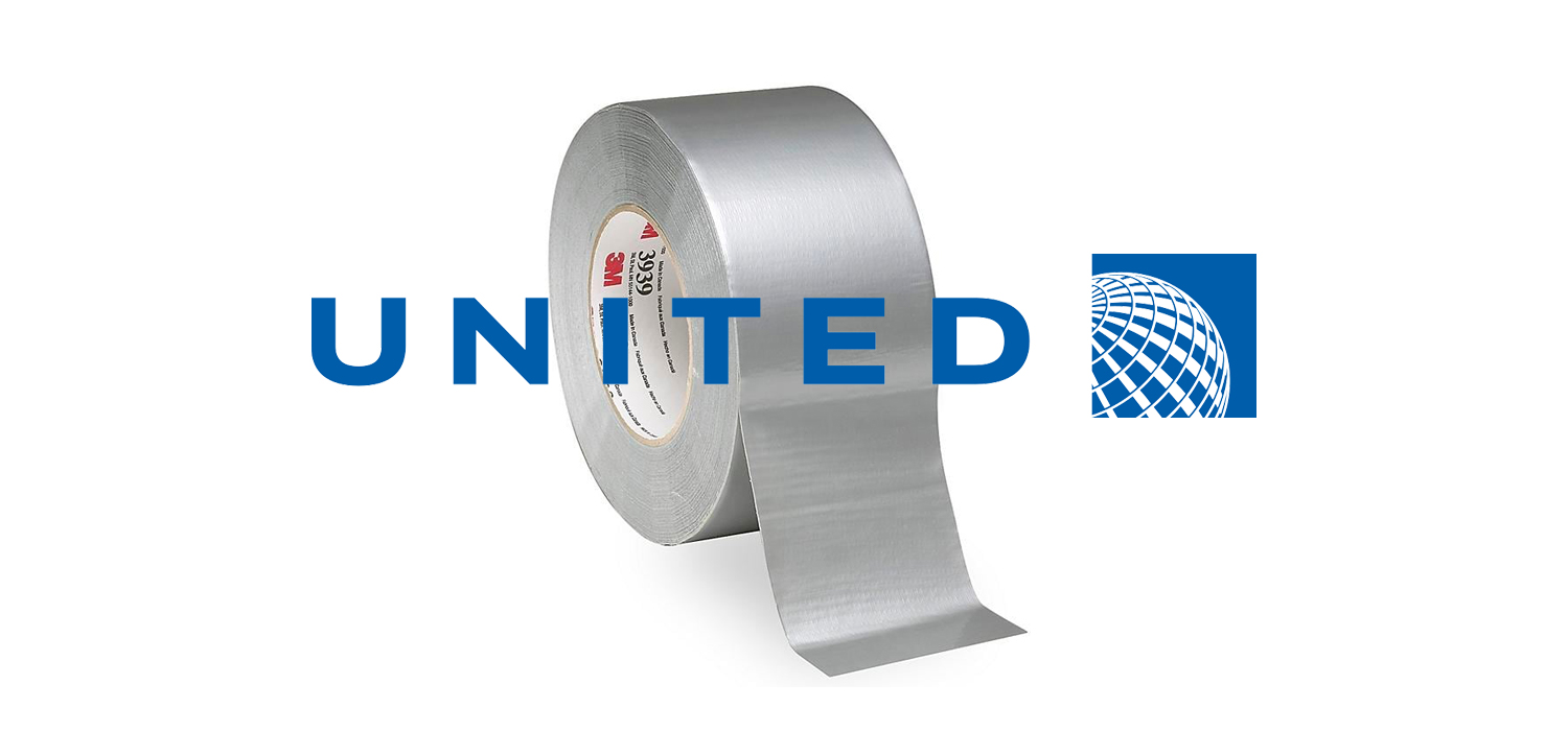a roll of silver tape