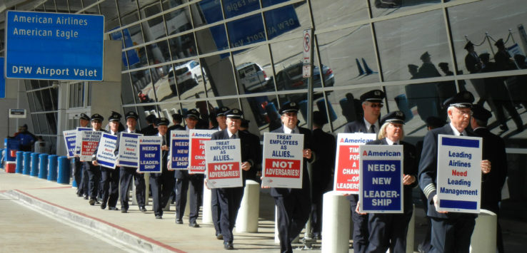 American Airlines Pilot Protest