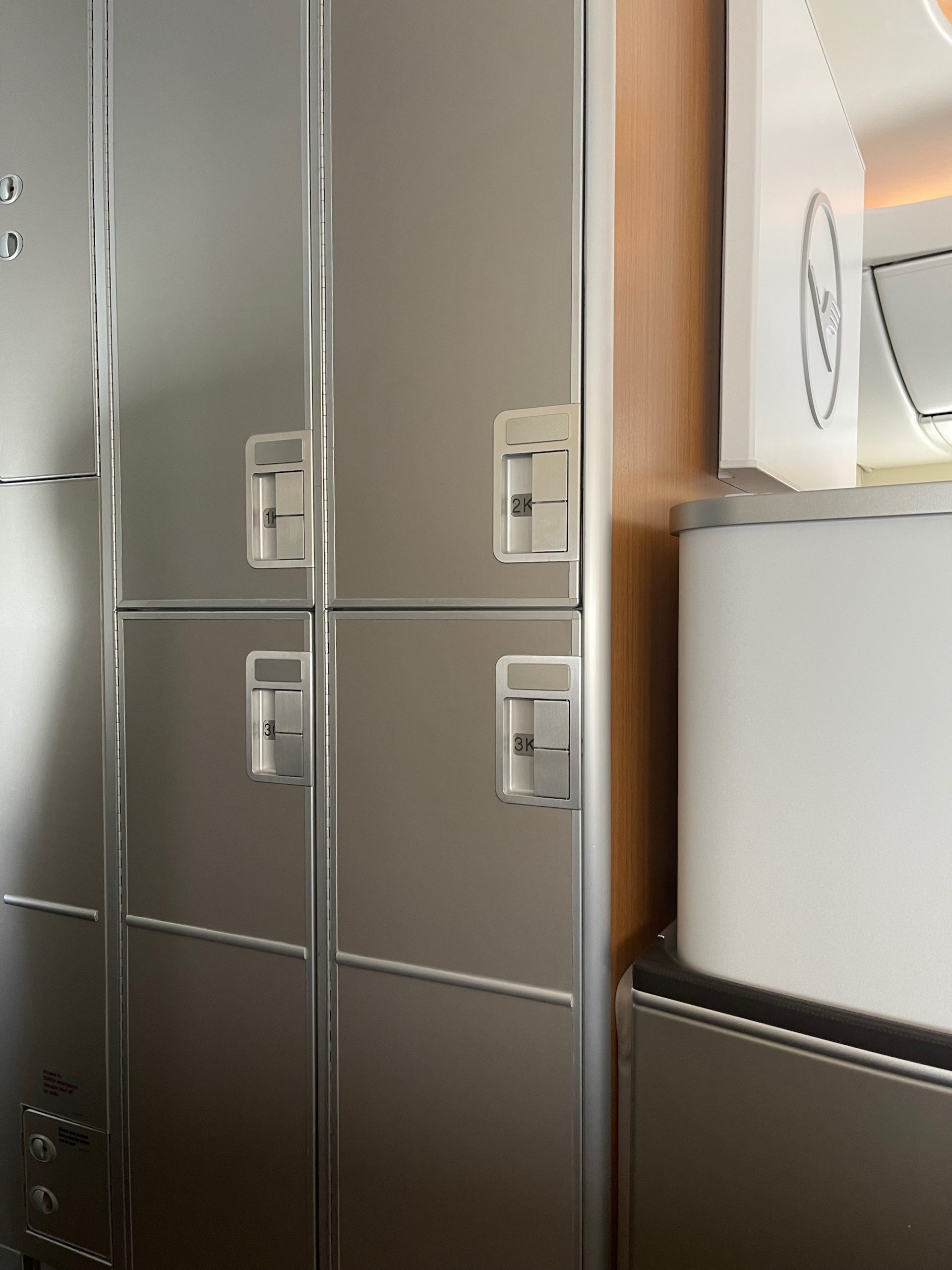 a lockers in a room