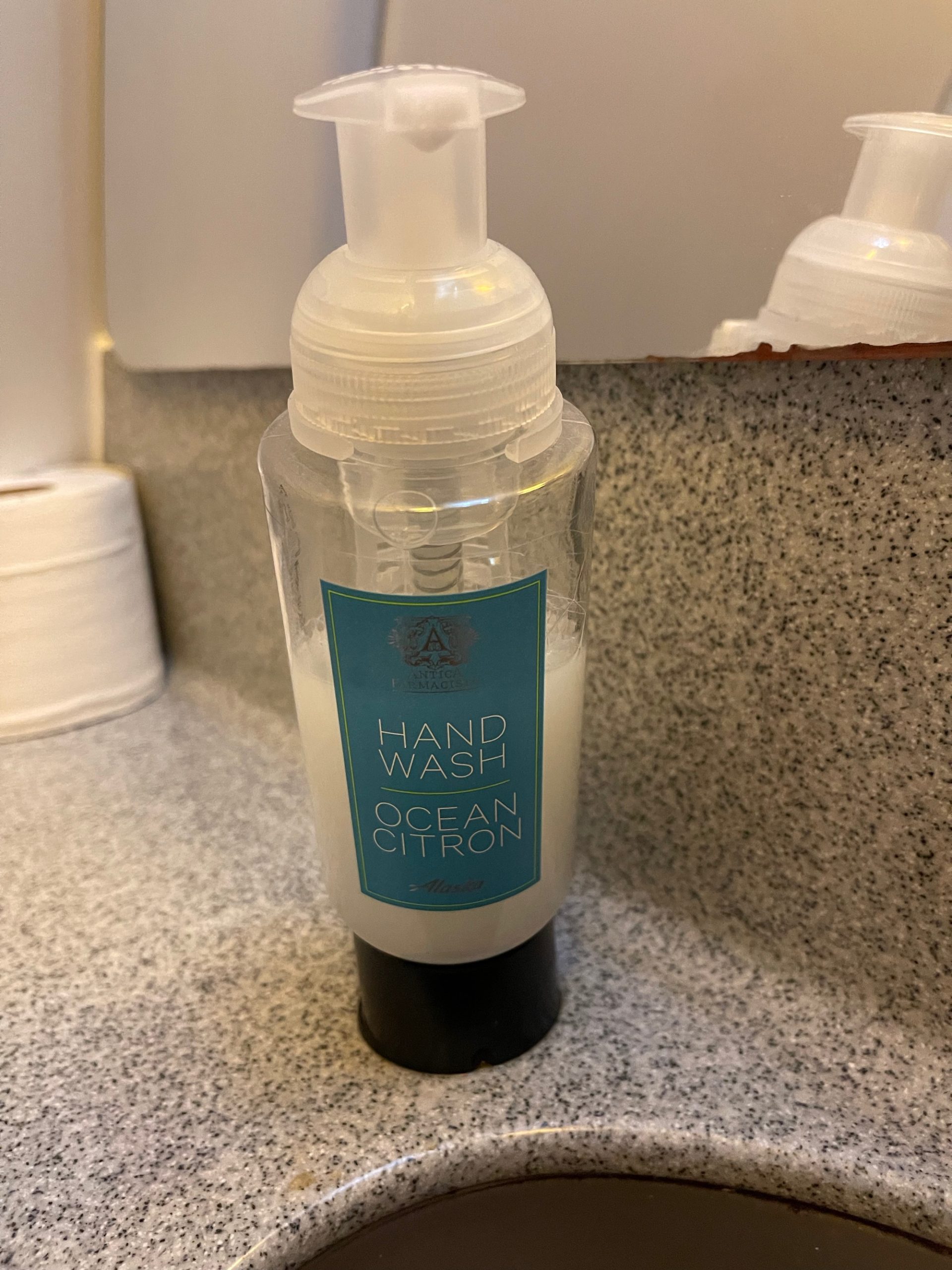 a bottle of hand wash