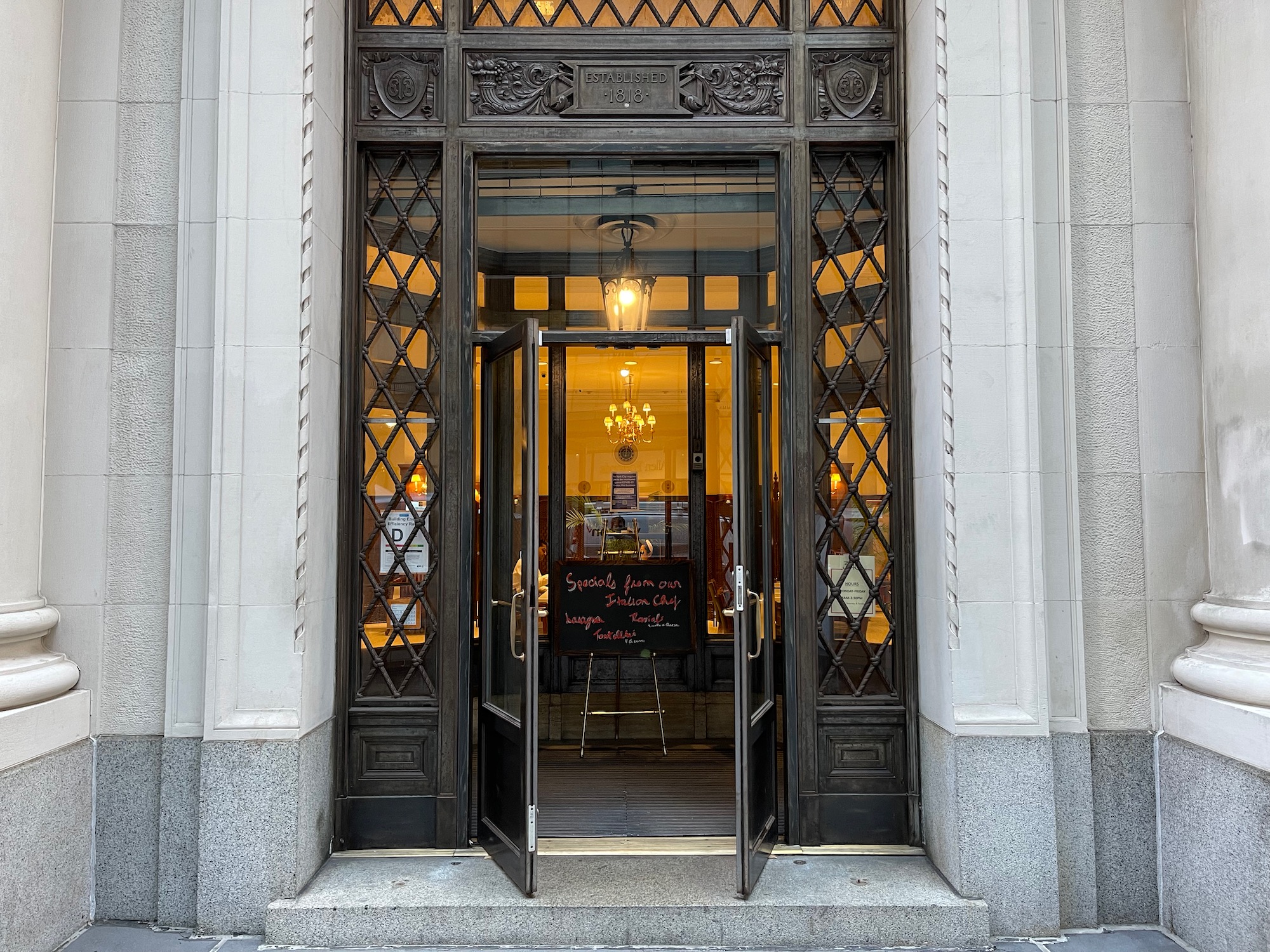 a door to a building