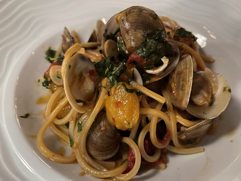 Seafood pasta