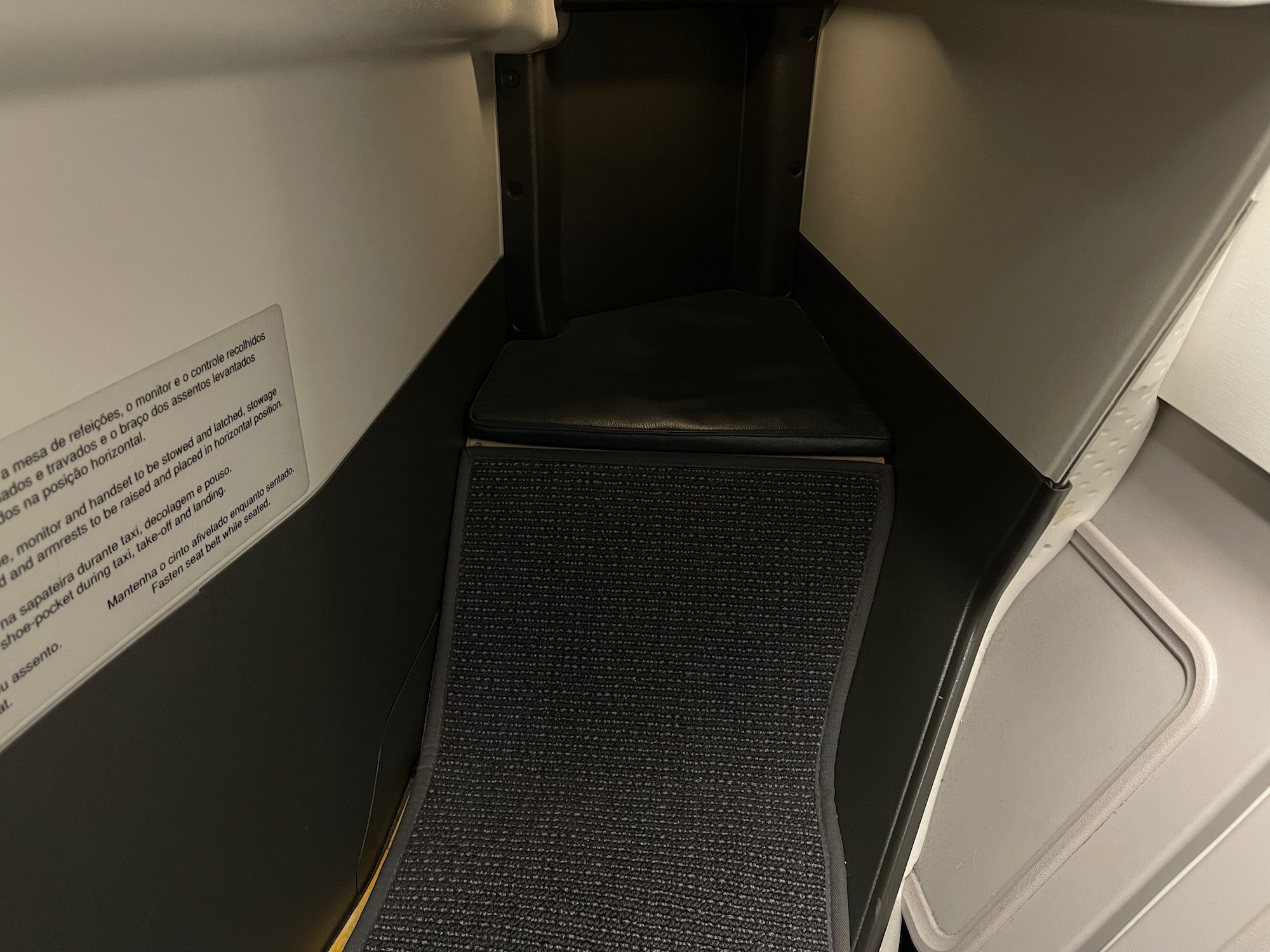 a carpet on a plane