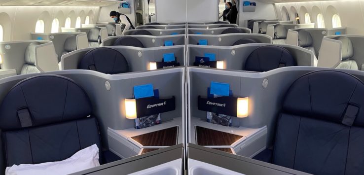 a mirror image of an airplane