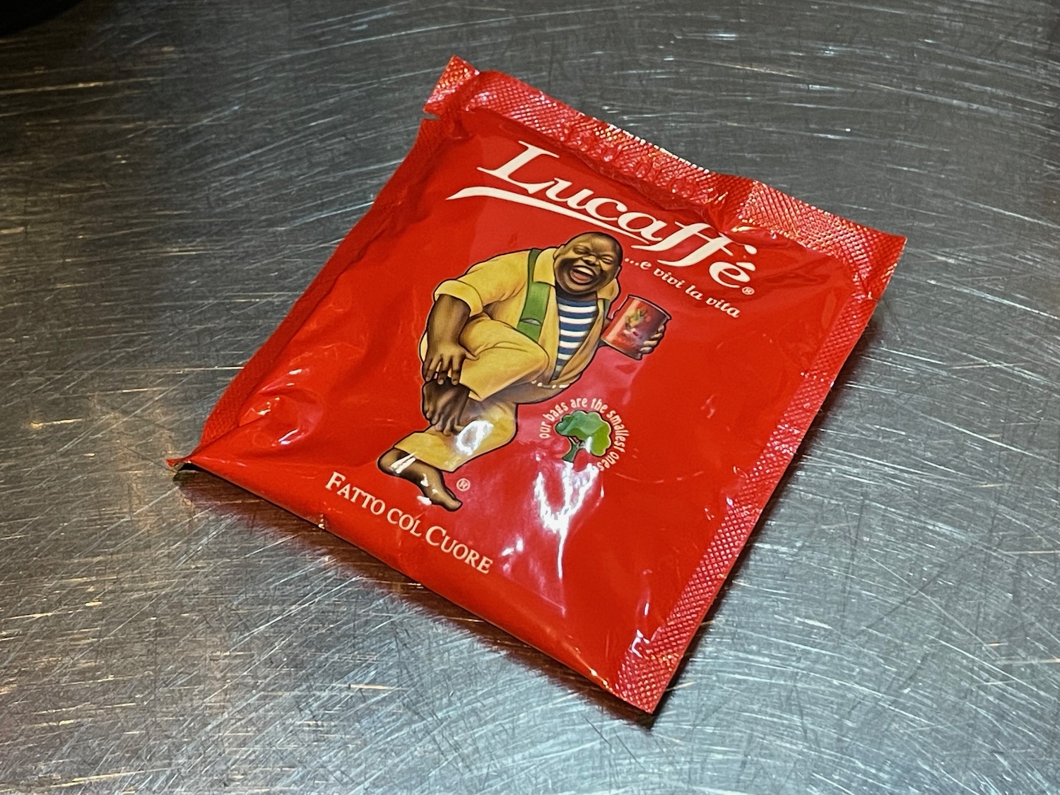 a red packet with a cartoon on it