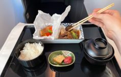 Japanese Meal ANA Business Class