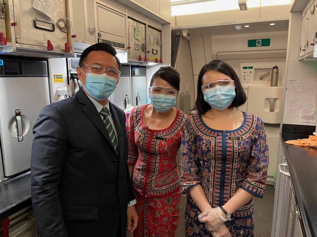 Mon charmant vol de 15 heures en classe affaires Singapore Airlines