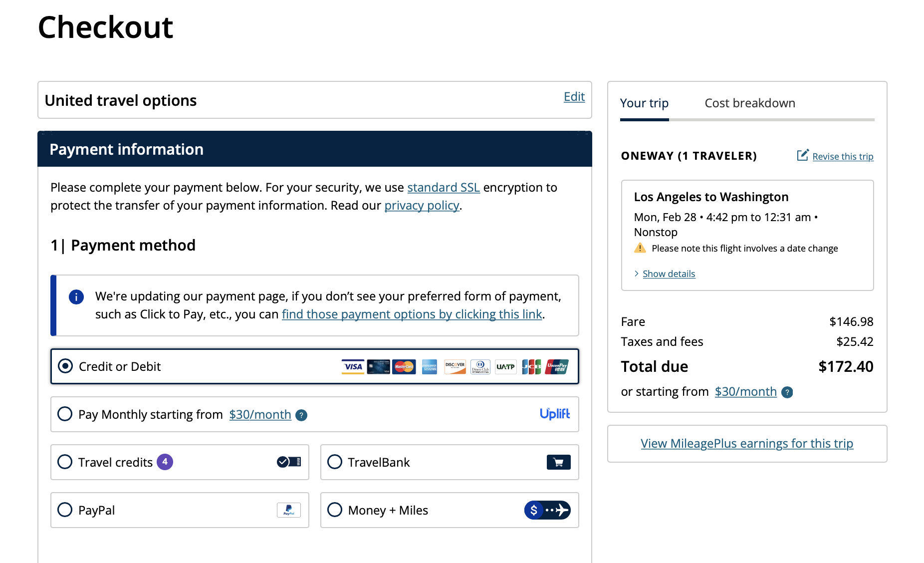 Money + Miles Awards At United Airlines: Good Concept, Bad Value