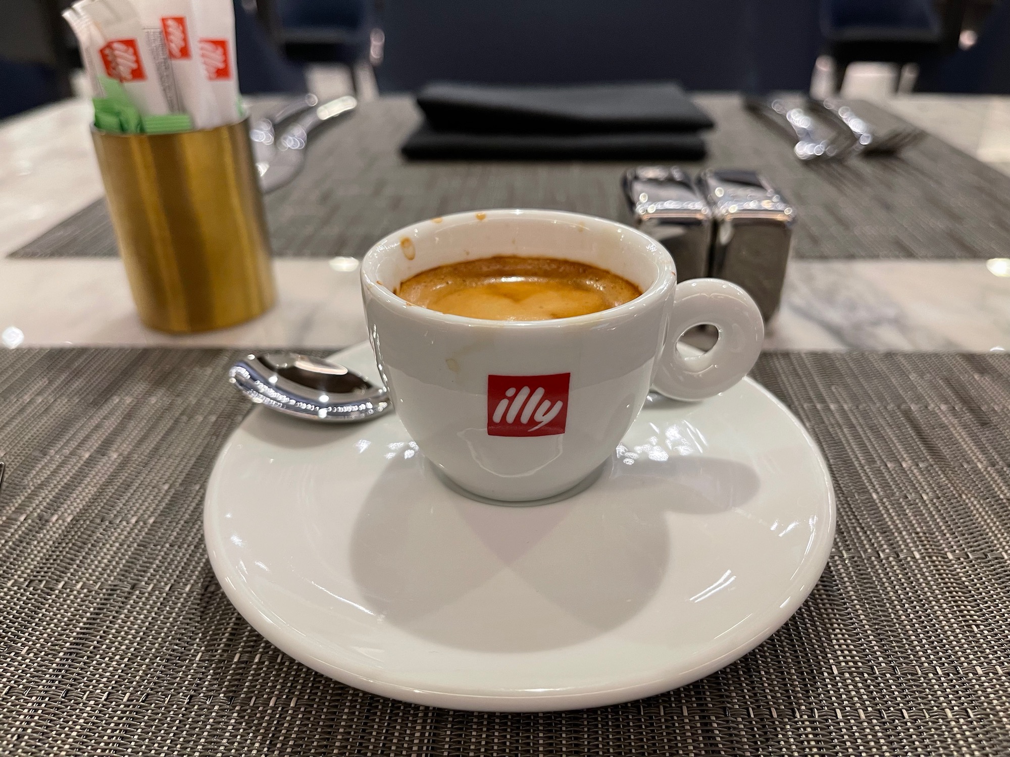 a cup of coffee on a saucer