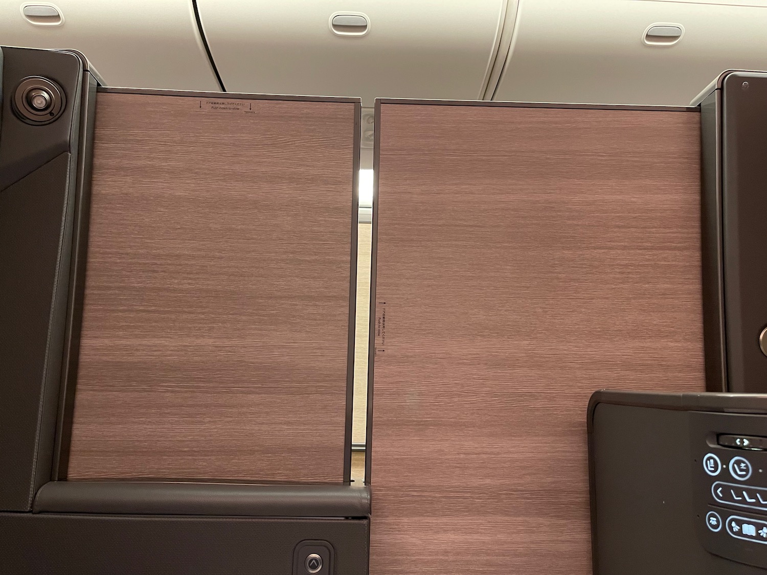 a wooden panels on a plane