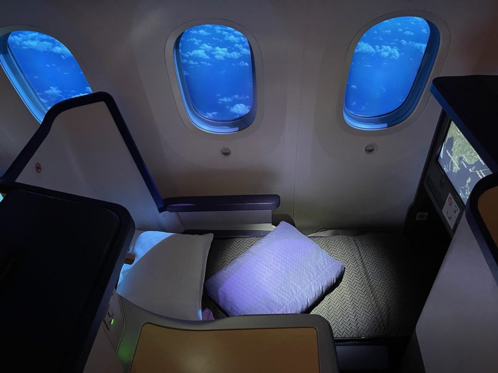 ANA 787 9 BUSINESS CLASS BEST SEATS visual data 6