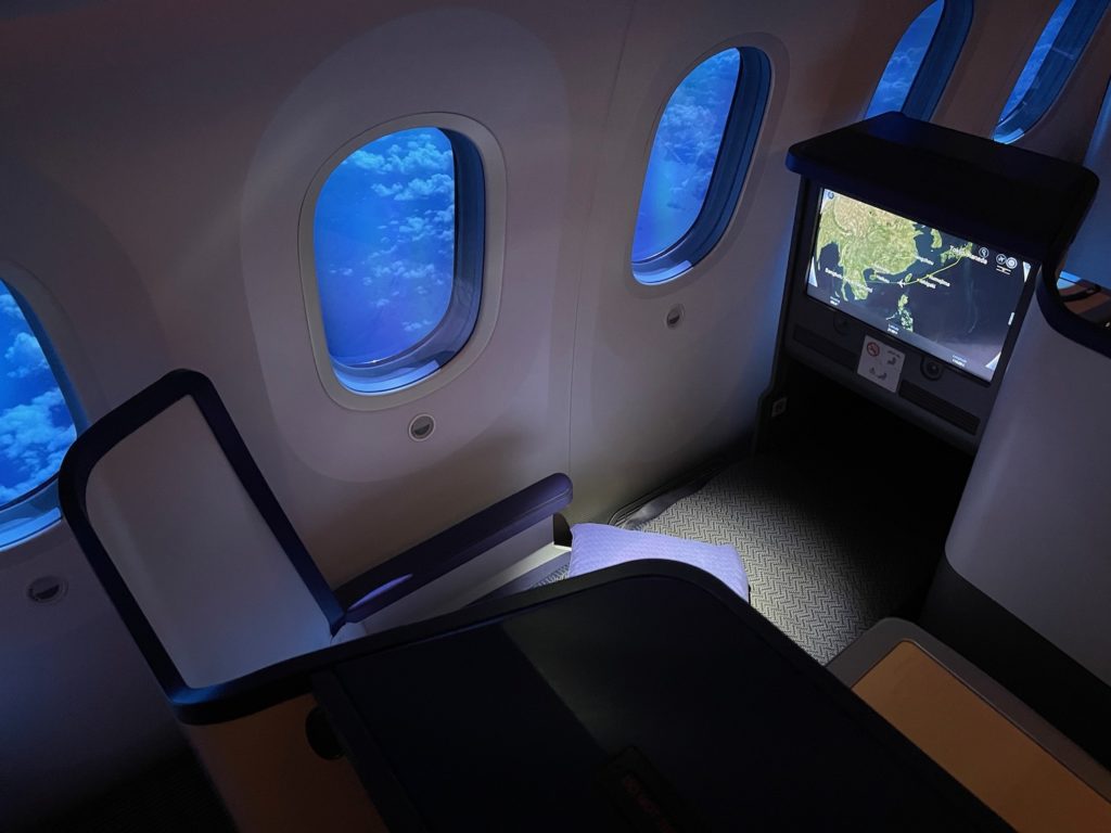 ANA 787 9 BUSINESS CLASS BEST SEATS visual data 7