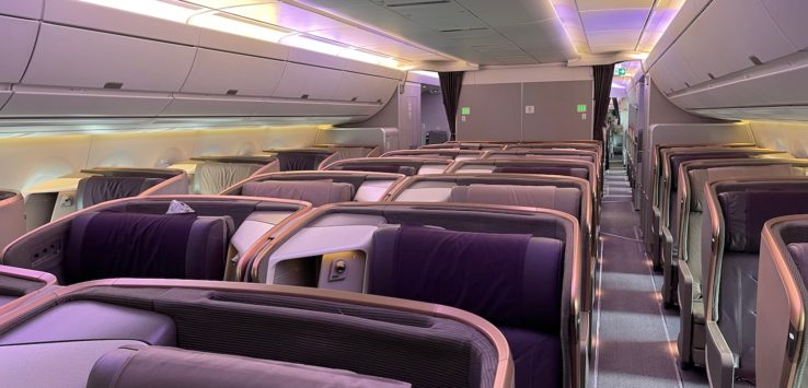 Singapore Airlines A350-900 Business Class Review