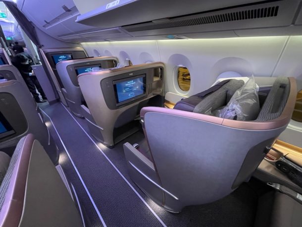 Review: Singapore Airlines A350 Business Class Singapore - Los Angeles ...