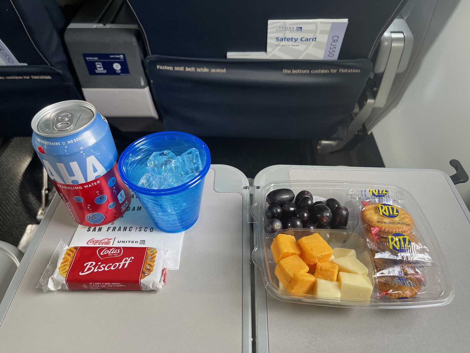 food and snacks on a table