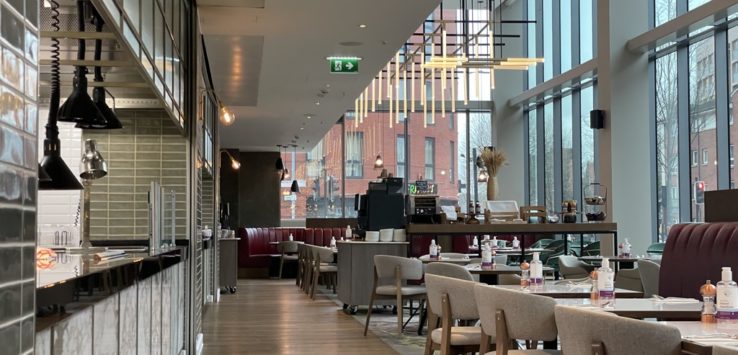 Hyatt House Manchester suite The Graduate restaurant