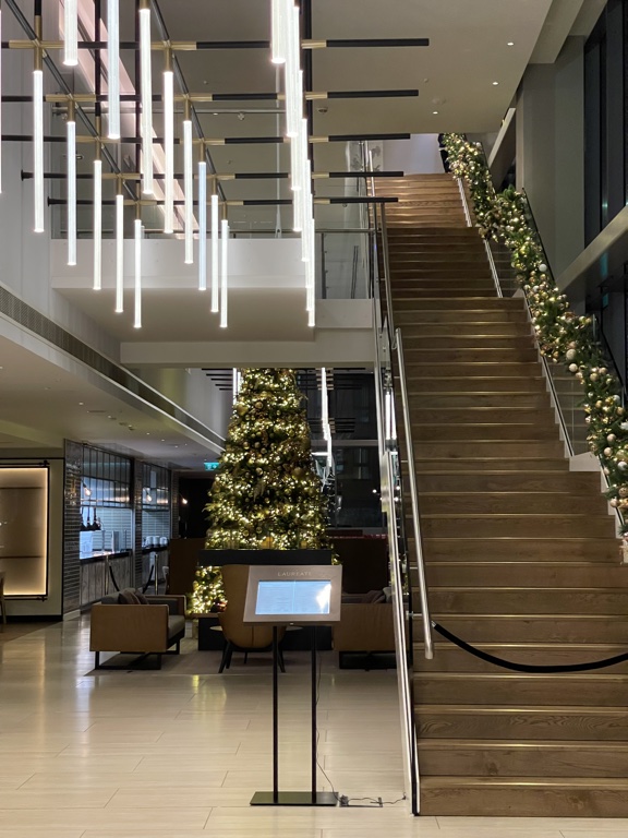 Hyatt House Manchester suite lobby