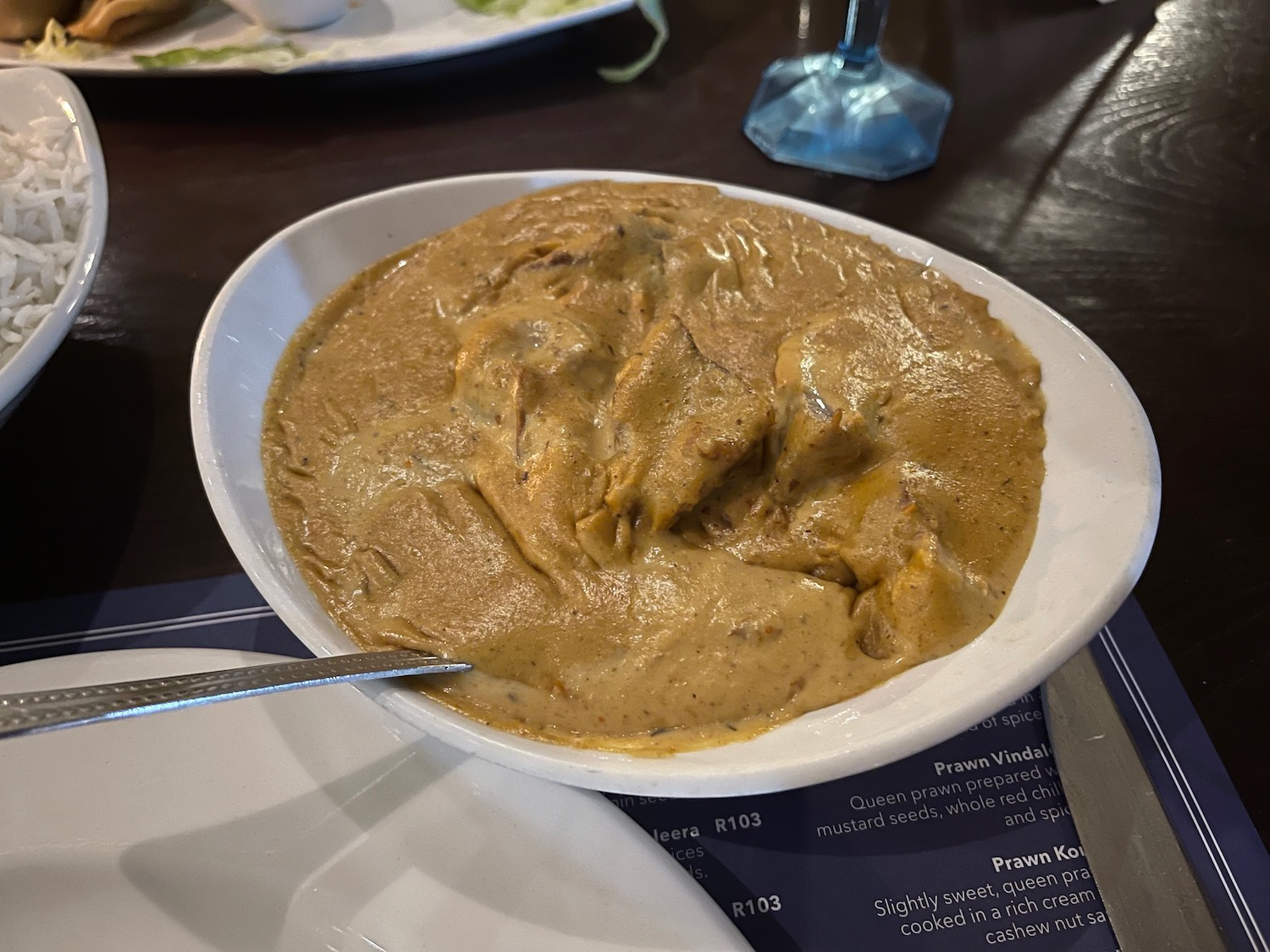 a bowl of brown food